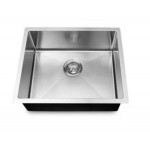 Stainless Steel Handmade Single Bowl Top/Flush/Undermount Kitchen/Laundry Sink 440x440x205mm